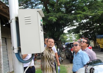 Komisi D Tinjau Pemasangan LPJU di Ruas Jatibarang-Ketanggungan