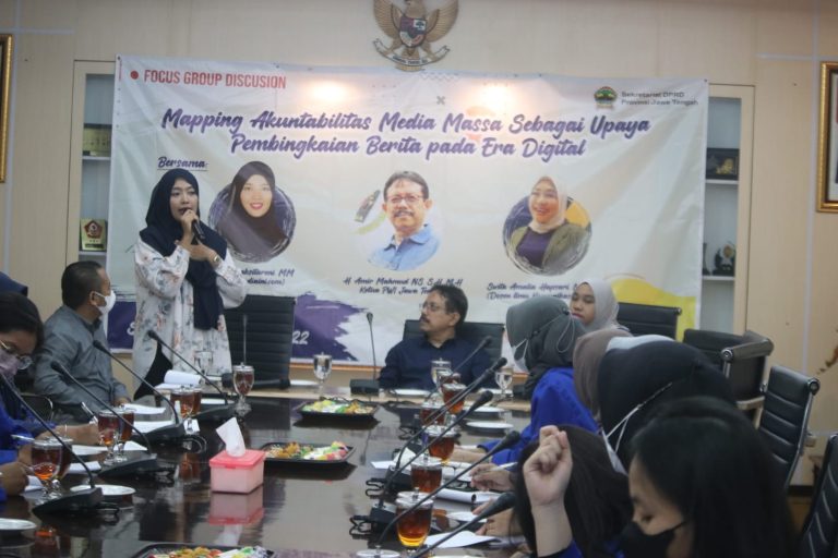 FGD WARTAWAN: Akuntabilitas Informasi Cerminan Media Massa Sehat