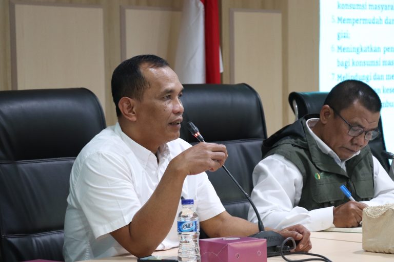 Bahas Raperda Kedaulatan Pangan bersama Badan Pangan Nasional