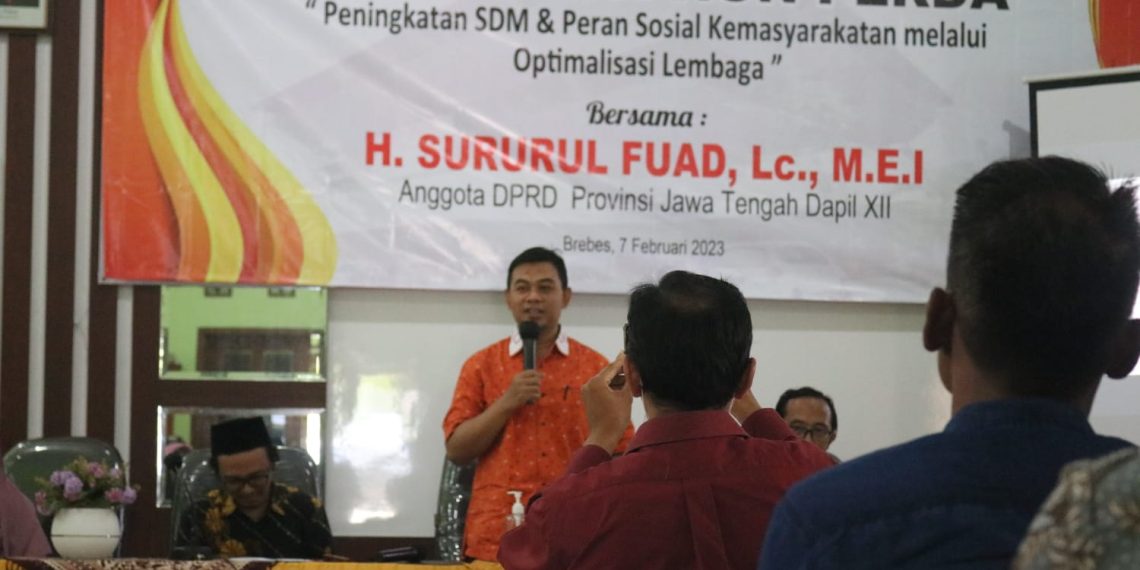 SOSIALISASI NON-PERDA: Penguatan Kelembagaan Guna Tingkatkan SDM