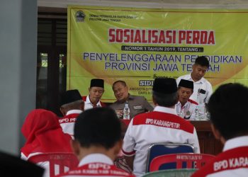 SOSIALISASI PERDA : Pemerataan Sekolah Menjadi Tugas Pemerintah