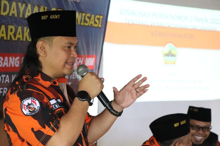 SOSIALISASI PERDA: Berdayakan Masyarakat, Ormas Harus Bersinergi dengan Pemerintah