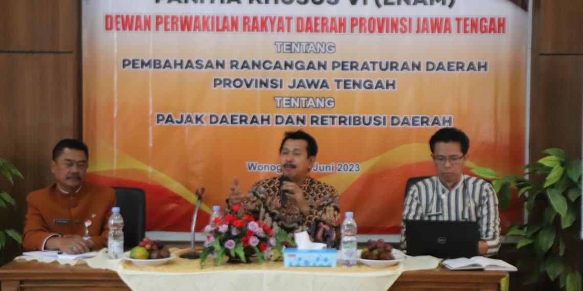 Pansus VI Diskusikan Penerimaan Pendapatan di UPPD Wonogiri