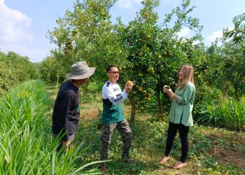 DIALOG PROAKTIF: M Zen Hidup Sambangi Petani dan Dampingi Guru Swasta