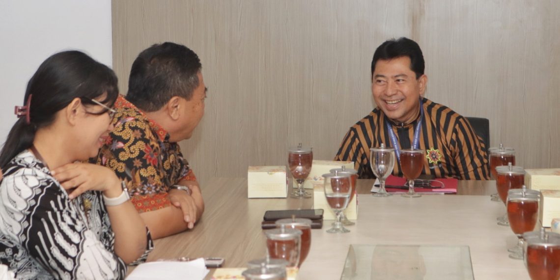 Diskusi soal Perpres No. 53/2023, Setwan Solo Sambangi Gedung Berlian