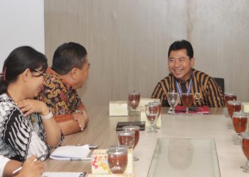 Diskusi soal Perpres No. 53/2023, Setwan Solo Sambangi Gedung Berlian