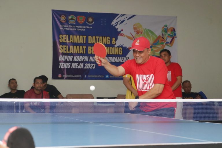 Bapor Korpri Jateng Cari Bibit Atlet Tenis Meja