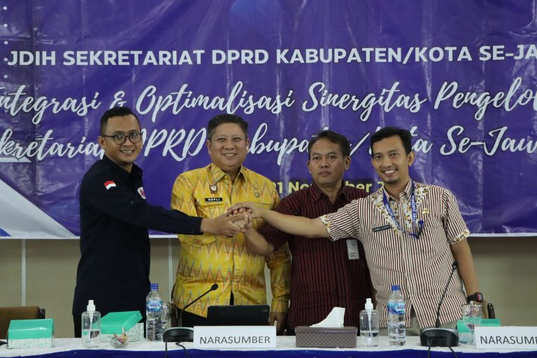 Pengelola JDIH Perlu Bersinergi Selaraskan Produk Hukum