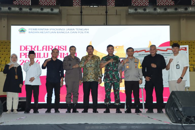 Jateng Gelar ‘Deklarasi Pemilu Damai 2024’