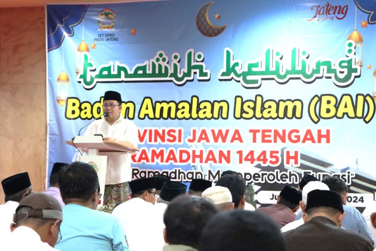 TARAWIH KELILING: Sukirman Ajak Pimpinan Jadi Suri Tauladan