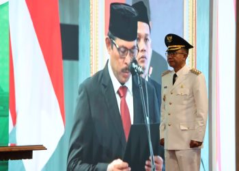 Pimwan Hadiri Pelantikan Pj. Bupati Banjarnegara