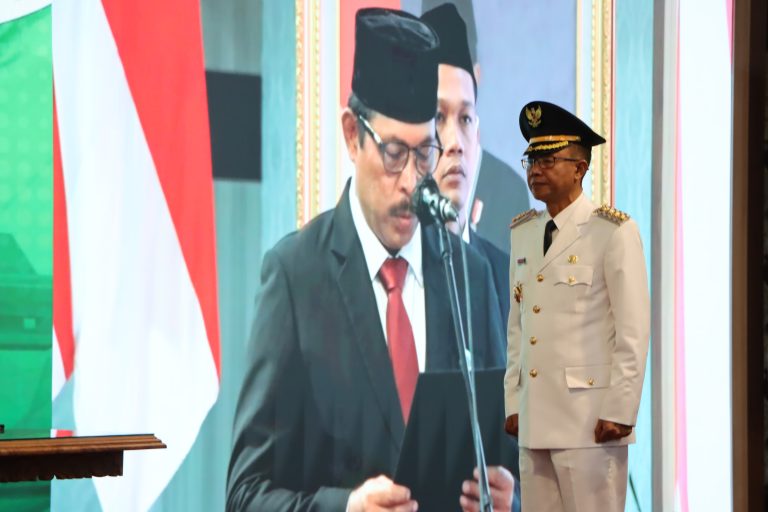 Pimwan Hadiri Pelantikan Pj. Bupati Banjarnegara