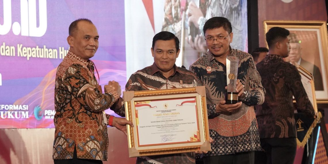 Miliki E Report, JDIH Setwan Jateng Jadi Terbaik