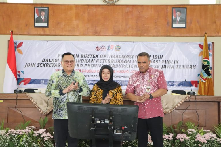 Permudah Akses Produk Hukum, Website JDIH Diluncurkan