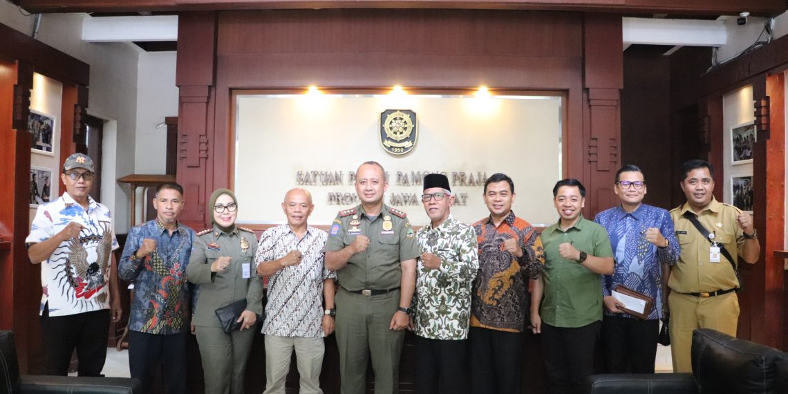 Susun Raperda Trantibum Linmas, Bapemperda Diskusi bersama Satpol PP Jabar