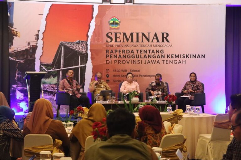 RPJMD Amanatkan Turunkan Angka Kemiskinan di Jateng