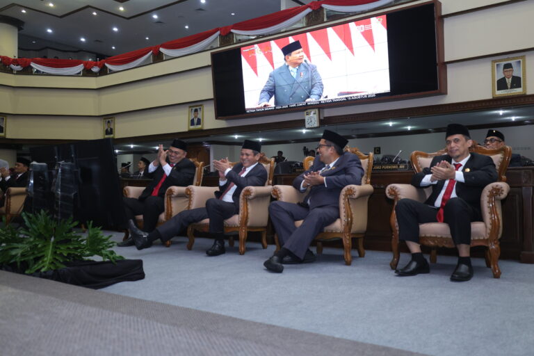 RAPAT PARIPURNA: Pidato Kenegaraan HUT Kemerdekaan RI ke-80