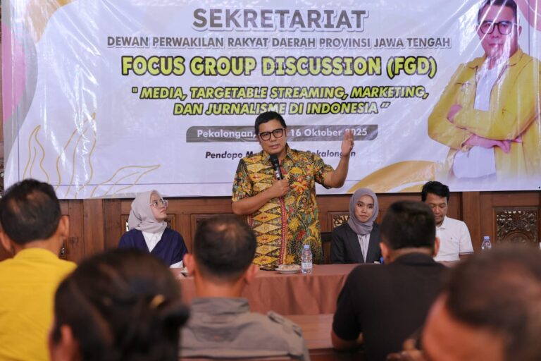 FGD WARTAWAN: Tingkatkan Komunikasi bersama Awak Media