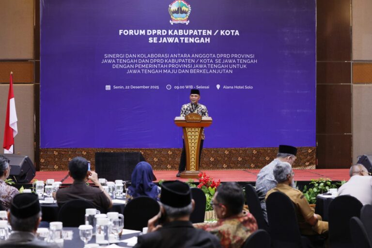 Gubernur dan DPRD Se-Jateng Perkuat Kolaborasi Demi Jawa Tengah Maju