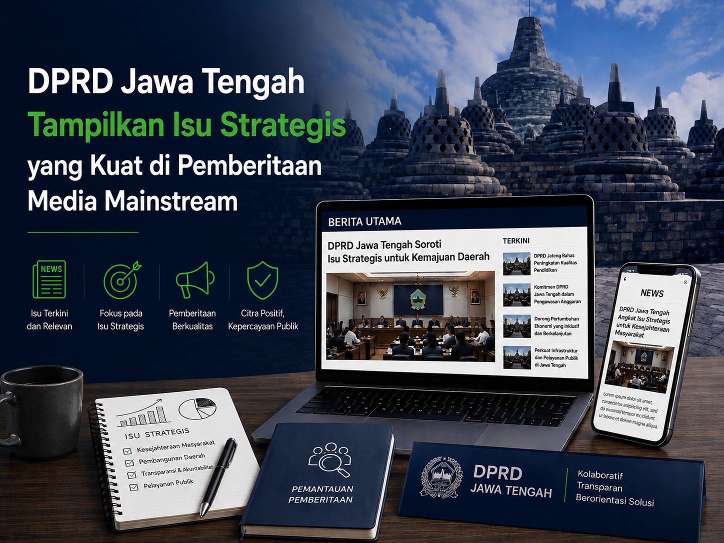 Isu terkini media mainstream dprd jateng